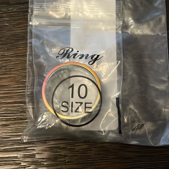 NWT Men's Stainless Steel Chain Spinner Ring - Picture 5 of 8